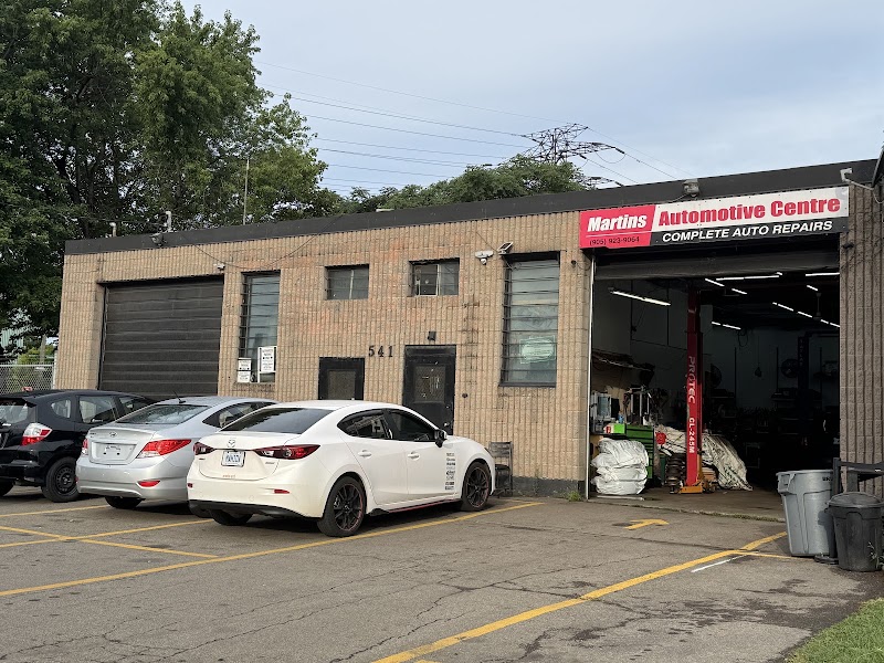 Martin's Automotive Centre in Hamilton